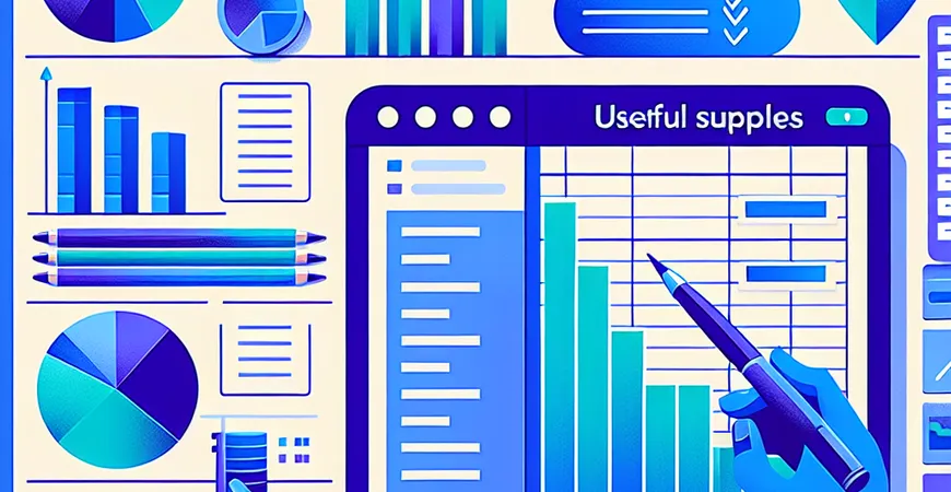 用 Excel 制作实用物资表格，提高物资利用率